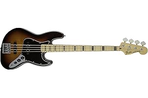 Fender Geddy Lee Jazz Bass, 3-Color Sunburst, Maple Fingerboard