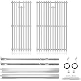 Grill Replacement Parts for Charbroil Performance 2 Burner 463630021 463660421 463630422 463660021, Grill Grate, G325-0002-W1 Heat Plates, G327-2100-W1 Burner and Igniter for Charbroil 463630021 Parts