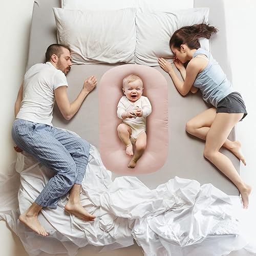 Baby Lounger Pillow for Newborn Babies 0-18 Months, Snuggle Me