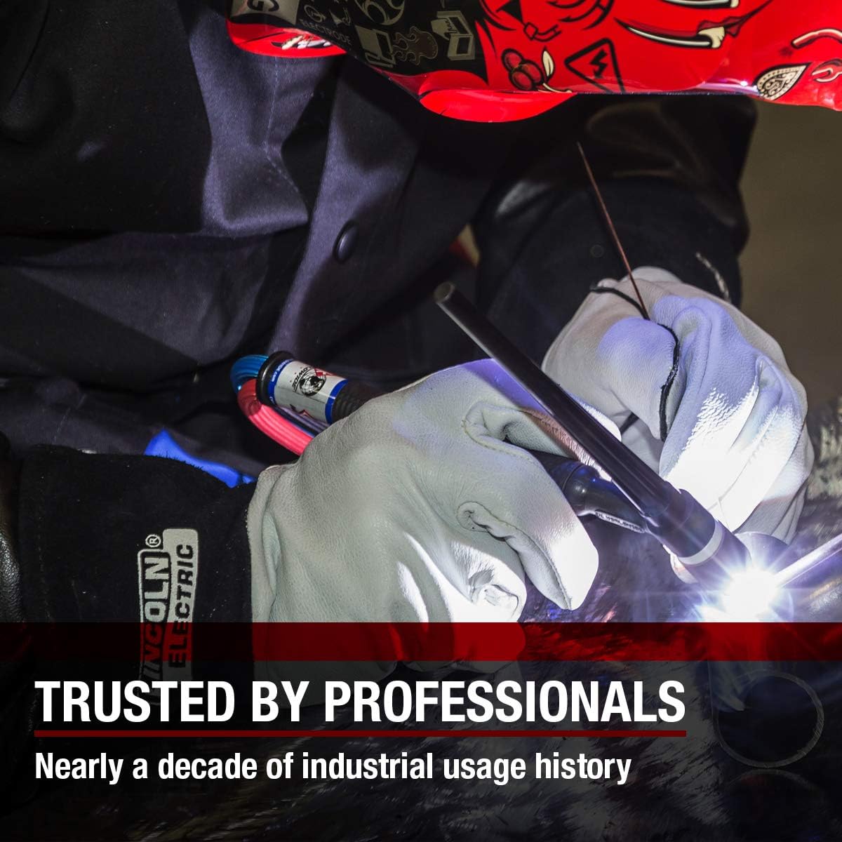 Lincoln Electric Grain Leather TIG Welding Gloves | High Dexterity | Large | K2981-L: Ac Dc Arc Welding Equipment: Home Improvement