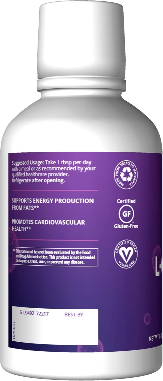 Co-Q10 with L-Carnitine Liquid - Orange: Health & Personal Care