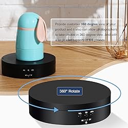 Hicarer Rotating Display Stand 360 Degree Motorized