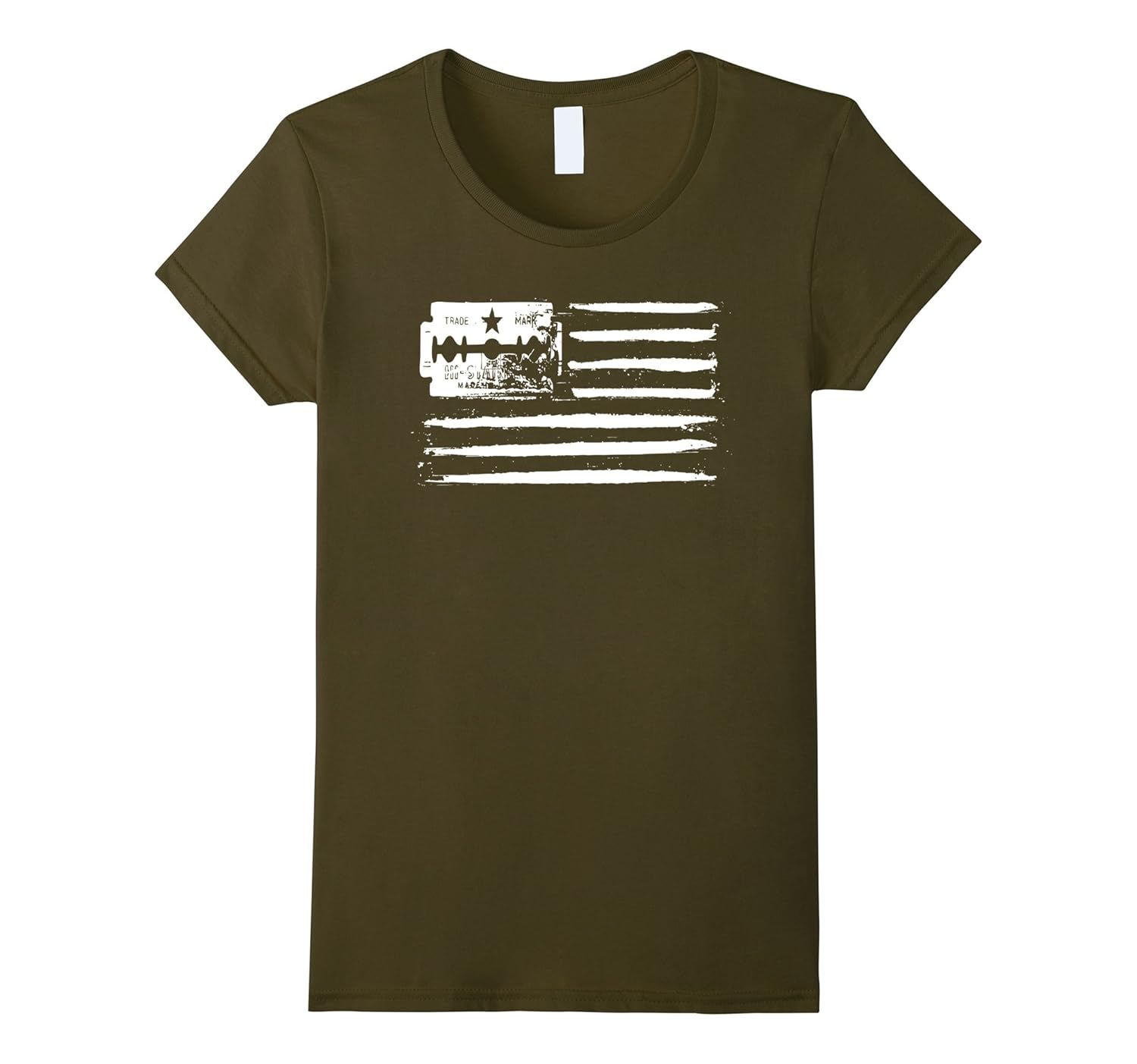 Usa Flag Lines Of Coke Cocaine And Razor Blade T Shirt Teehay