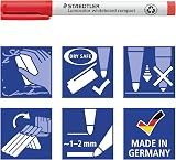 STAEDTLER Lumocolor Compact Dry Wipe Whiteboard Pens 6 Pack 1-2mm view 6