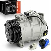 A-Premium AC Compressor with Clutch Compatible with Mercedes-Benz | for C230 1.8L 2003-2005 &amp; Porsche Boxster 2009-2012, Cayenne 4.5L 2004-2006, Cayman 2009-2012