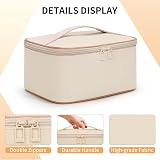 Ethereal Travel Makeup Bag Large Capacity Water-Resistant Cosmetic Organizer view 7