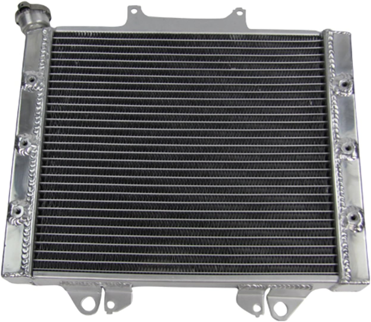 ALLOYWORKS 2 Row Core Aluminum Radiator For 2010-2013 Kawasaki Teryx KRF750 KRF 750 US