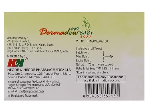 dermadew baby soap online shopping
