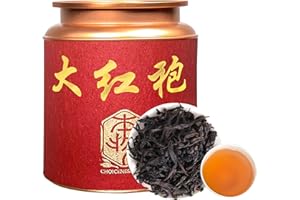 Yuexi Da Hong Pao Oolong Tea Loose Leaf Dahongpao Big Red Robe Chinese Tea Dahongpao Oolong Tea Fujian Wuyi Mountain Core Area Strong Flavors Aftertaste Sweet 大红袍 乌龙茶 武夷山 茶叶 120g/4.23oz