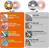 BEEYUIHF Desoldering Wick Braid Flux No-Clean Copper Wire 2.5mm x 3M 3Pcs view 6