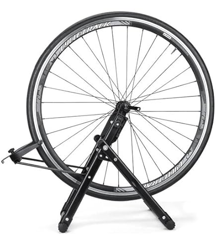 Minoura FT-1 Wheel Truing Stand and Dishing Tool Combo, Silver