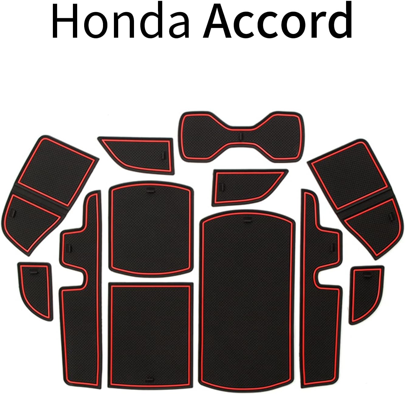 Shop Makes Buying And Selling Aomsazto Auto Car Door Slot Pad Fit For 18 21 Honda Accord 17pcs Non Slip Interior Door Slot Mats Gate Slot Mats Accessories Decoration White Trim Honest Service Www Lentingbouw Nl