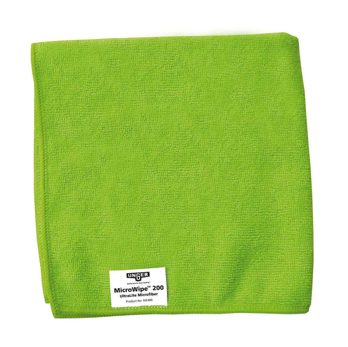 Unger MB400 SmartColor MicroWipe Microfibre Cloth 2000 40 cm x 40 cm Green