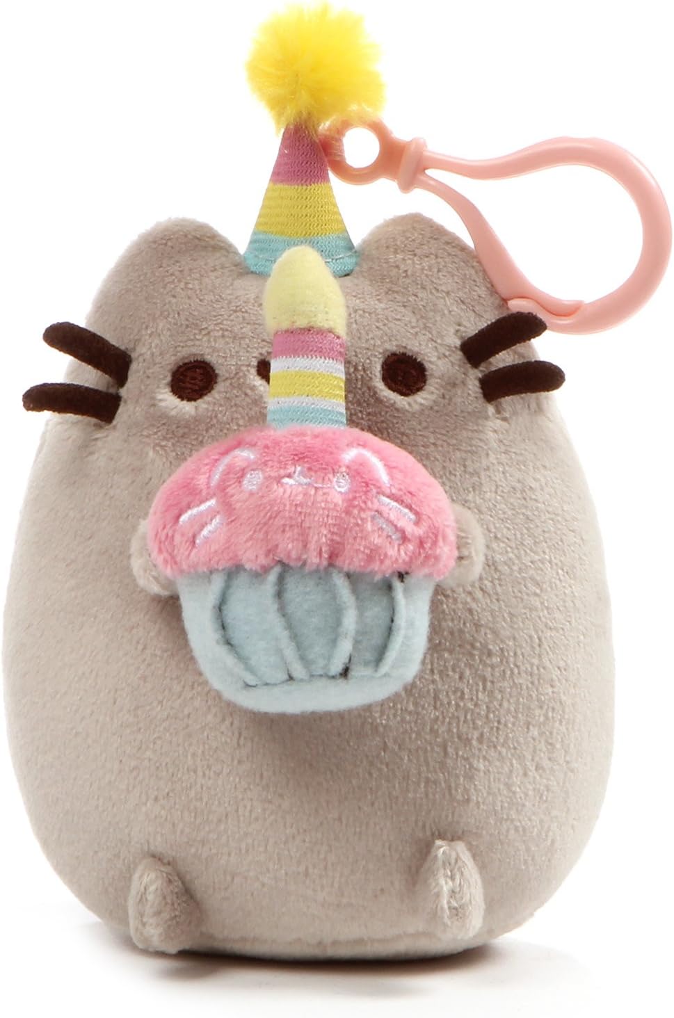 GUND Pusheen Birthday Backpack Clip