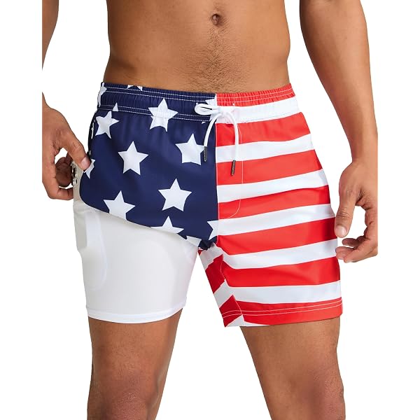 Costume Da Bagno Uomo Ad Asciugatura Rapida, Pantaloncini Da Mare