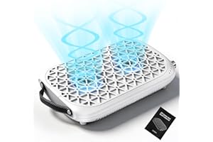 Professional Nail Dust Collector, 2000PA Portable Nail Vacuum with 5 Speed Settings