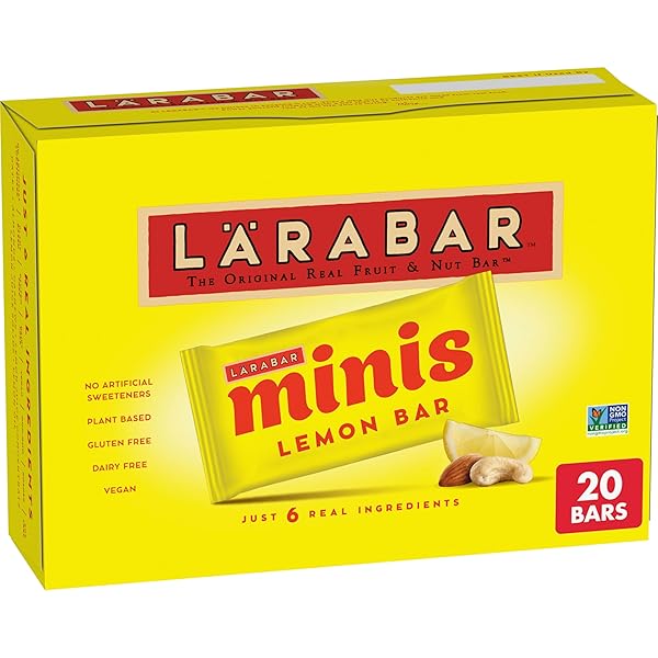 LARABAR MINIS LEMON BAR FRUIT AND NUT BARS,...
