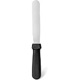 New Star Foodservice Straight Icing Spatula, 6 Inch Blade, 11 Inch | Bakery-Grade, Stainless Steel, Cake Decorating, For Frosting