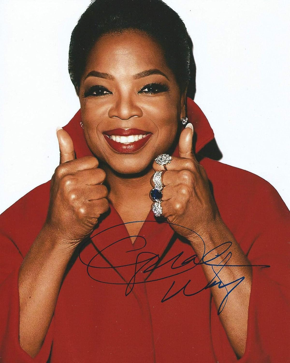 Photographs - Photo Oprah Winfrey Autograph Signed 8 x 10