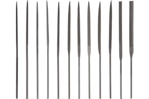 Eurotool Mini Needlefile Set 12pc 4in Fine