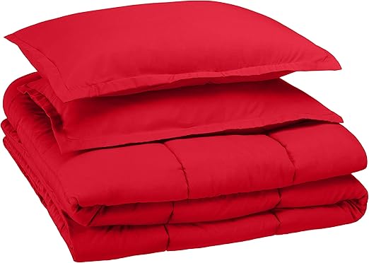 Amazon Com Amazonbasics Easy Wash Microfiber Kid S Comforter And