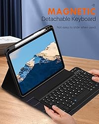 MoKo for New iPad Air 11 Inch Case with Keyboard M2