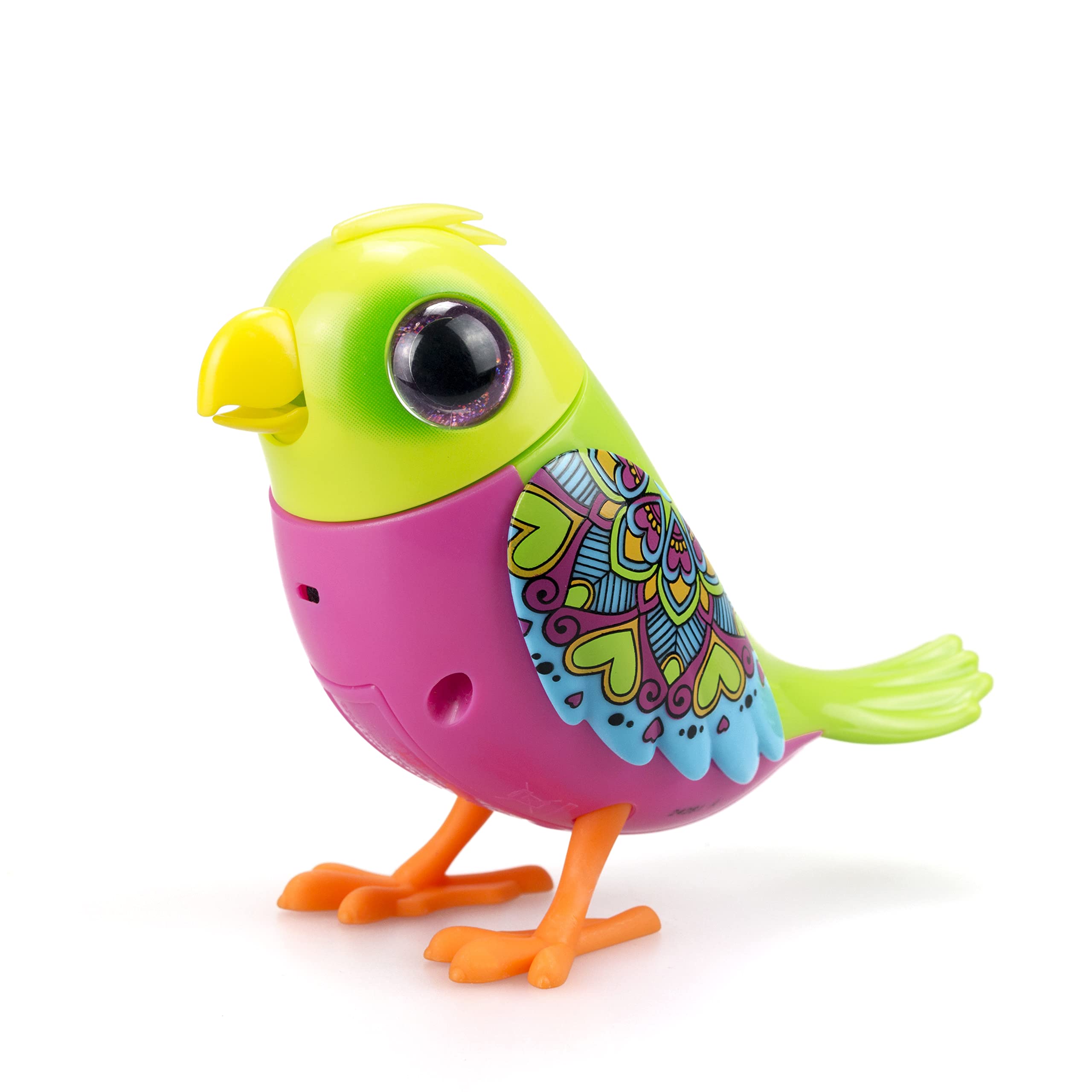 Silverlit Digibirds- Interactive Love Bird, Green Small