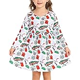 Halloween Thanksgiving Toddler Girls Dress Pumpkin Print Dresses Short Sleeve Clothes 3-8Y