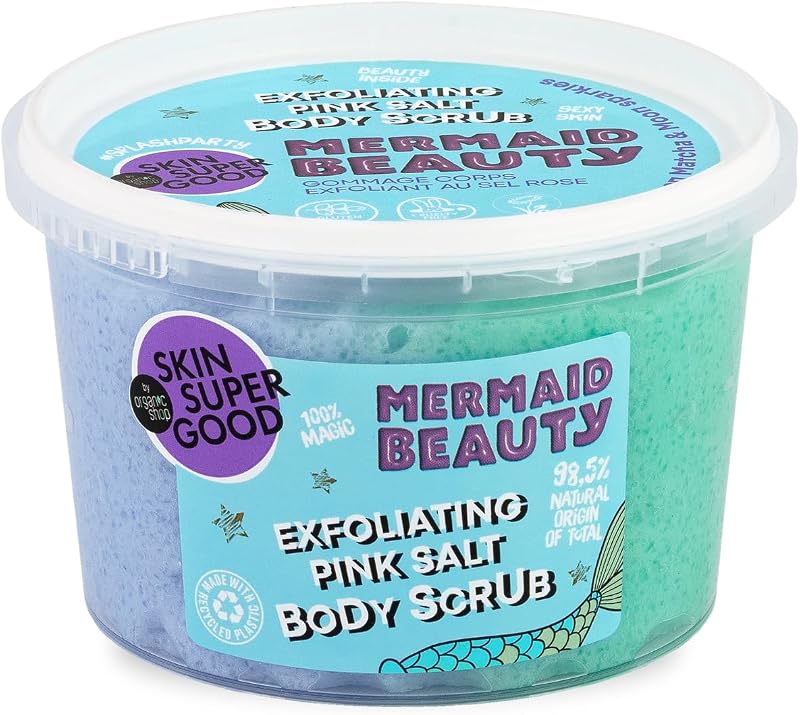 Organic Shop 250ml Exfoliating Body Scrub Mermaid Beauty Skin Super Good