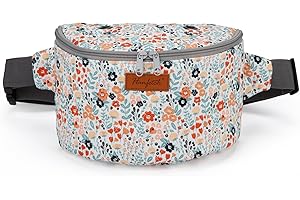 Hanfetch Yarn Crossbody Waist bag Small Yarn Storage Organizer for Yarn Skeins-Organizer for Crochet Hooks and Accessories