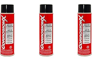 CORROSIONX Corrosion-X 90102 Anti-Corrosion and Lubricant, 16-Ounce, Aerosol (3 Units)