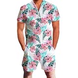 Goodstoworld Male Hawaiian Romper 