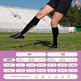 LEOSTEP 6 Pairs Compression Socks Men Women Travel Work Active view 2