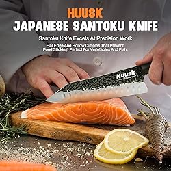 Huusk Knives from Japan Santoku knife - Hand Forged