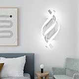 Comely Comey LED Wall Light 22W 6500K Silver Spiral Sconce 32.5x15x20 cm view 2