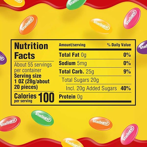 STARBURST JELLY BEANS ORIGINAL FRUIT FLAVORS PANTRY-SIZE, 54 OUNCE