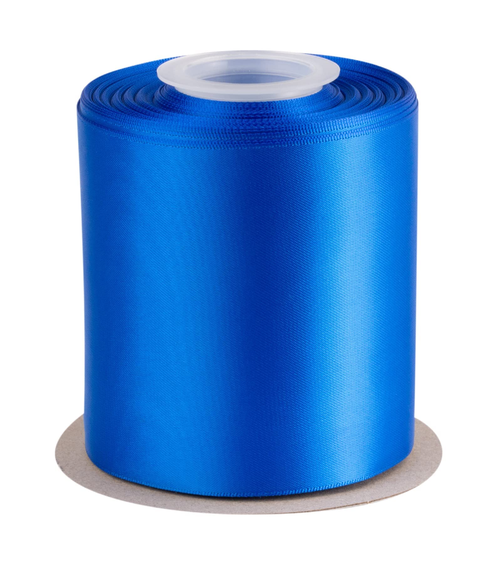 AVANAVA 100mm Wide Ribbon Double Face Satin Ribbon - 22 Meters (352-Classic Blue)