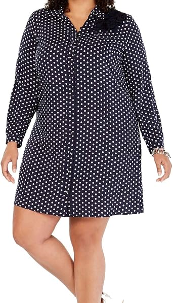 msk polka dot dress