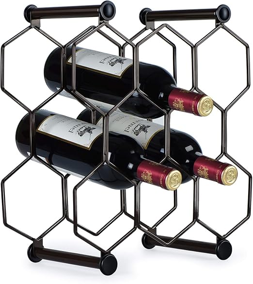 Amazon Com Sriwatana Tabletop Wine Rack Free Standing Countertop