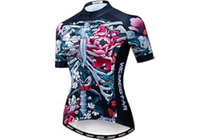 WEIMOSTAR Women's Cycling Jersey Bike Shirts Short Sleeve Ladies Bicycle Clothing MTB Cycle Jacket