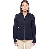 Devon & Jones Ladies' Bristol Full-Zip Sweater Fleece Jacket S NAVY