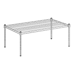 Zedfire 21" x 36" x 14" Chrome Wire Storage