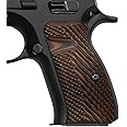 Cool Hand G10 Grips for CZ 75/85 Compact, P-01, P100, C100, T100, PCR, CZ 75 D, Gun Grips Screws Included, Palm Swell Back Style, Mag Release, OPS Texture