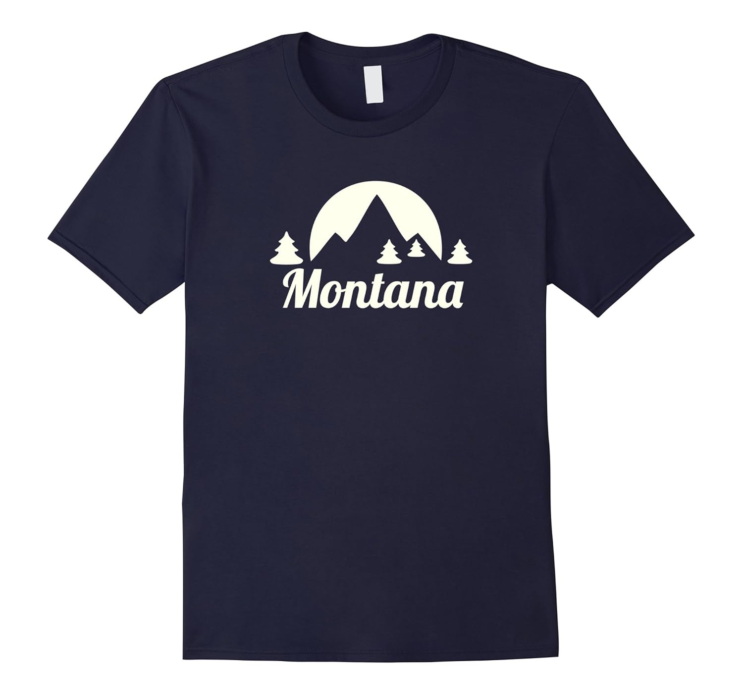 Montana Winter Vacation Souvenir or Gift T-Shirt-ANZ