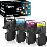 SavFinto 4PK TK-5240 Toner Black Cyan Magenta Yellow for Kyocera ECOSYS M5526cdw