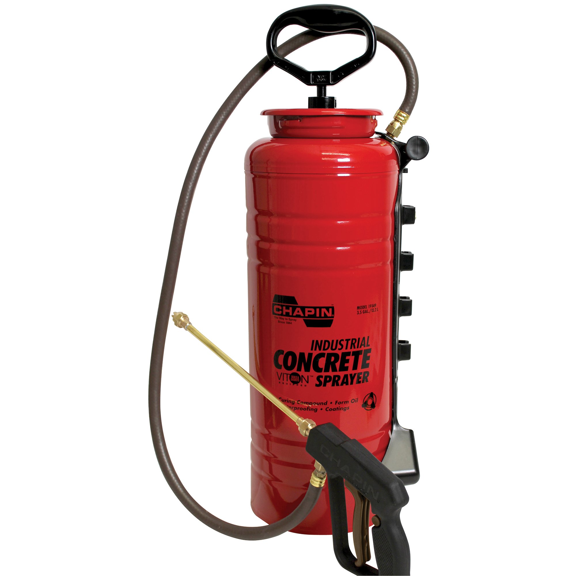 Chapin 19149 3.5-Gallon Dripless Industrial Concrete Open Head Sprayer for Professional Concrete Applications (1 Sprayer/Package)