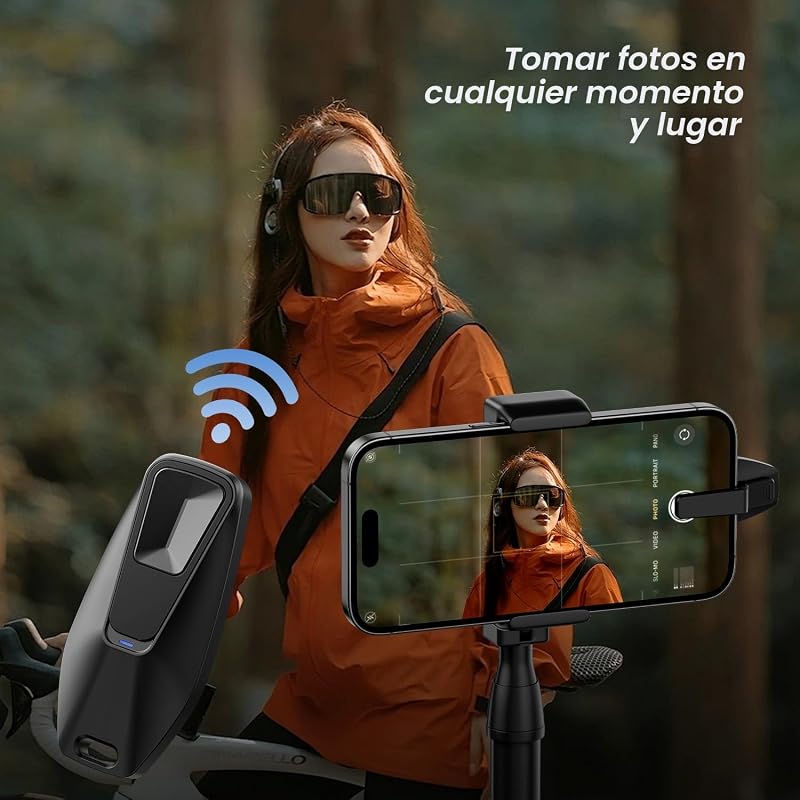 Mando a distancia para Kindle Paperwhite Oasis Kobo eReaders Accesorios, girador de páginas para teléfonos Kindle, Android, iOS, tablet, lectura, novelas, cómics, tomar fotos (negro mate)