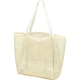 GYEUKHAM Beach Bag for Women with Outer Pocket, Waterproof Large Tote Bag for Cruise Essentials