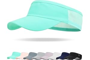 HH HOFNEN Sports Sun Visor Cooling Lightweight Stretchy Packable Running Golf Visor Hat for Men Women