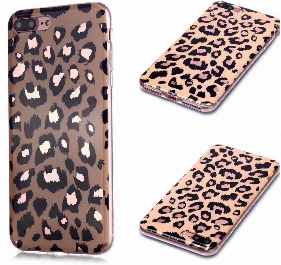FlipBird Huawei Y6 2019 TPU Case,Anti Shock Lightweight TPU Silicone Case, Ultra Thin Back Cover for Huawei Y6 2019 Leopard Print